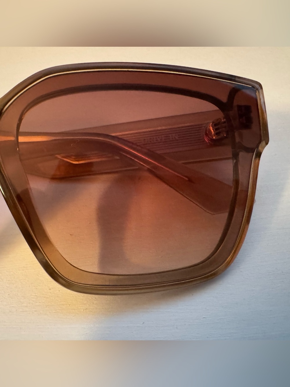 QUAY Drive In Square Sunglasses – Case Included - Picture 11 of 16